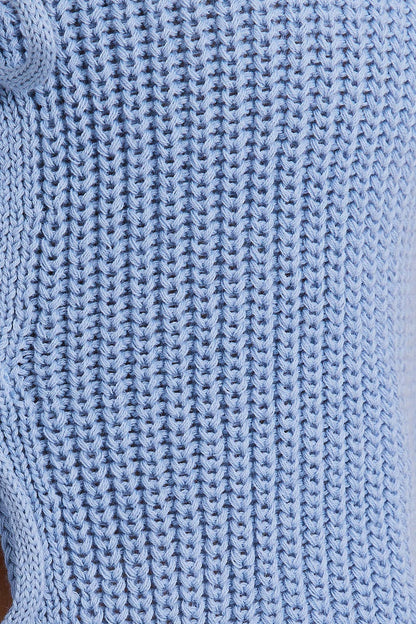 FRONT TIE SLEEVELESS SWEATER CARDIGAN