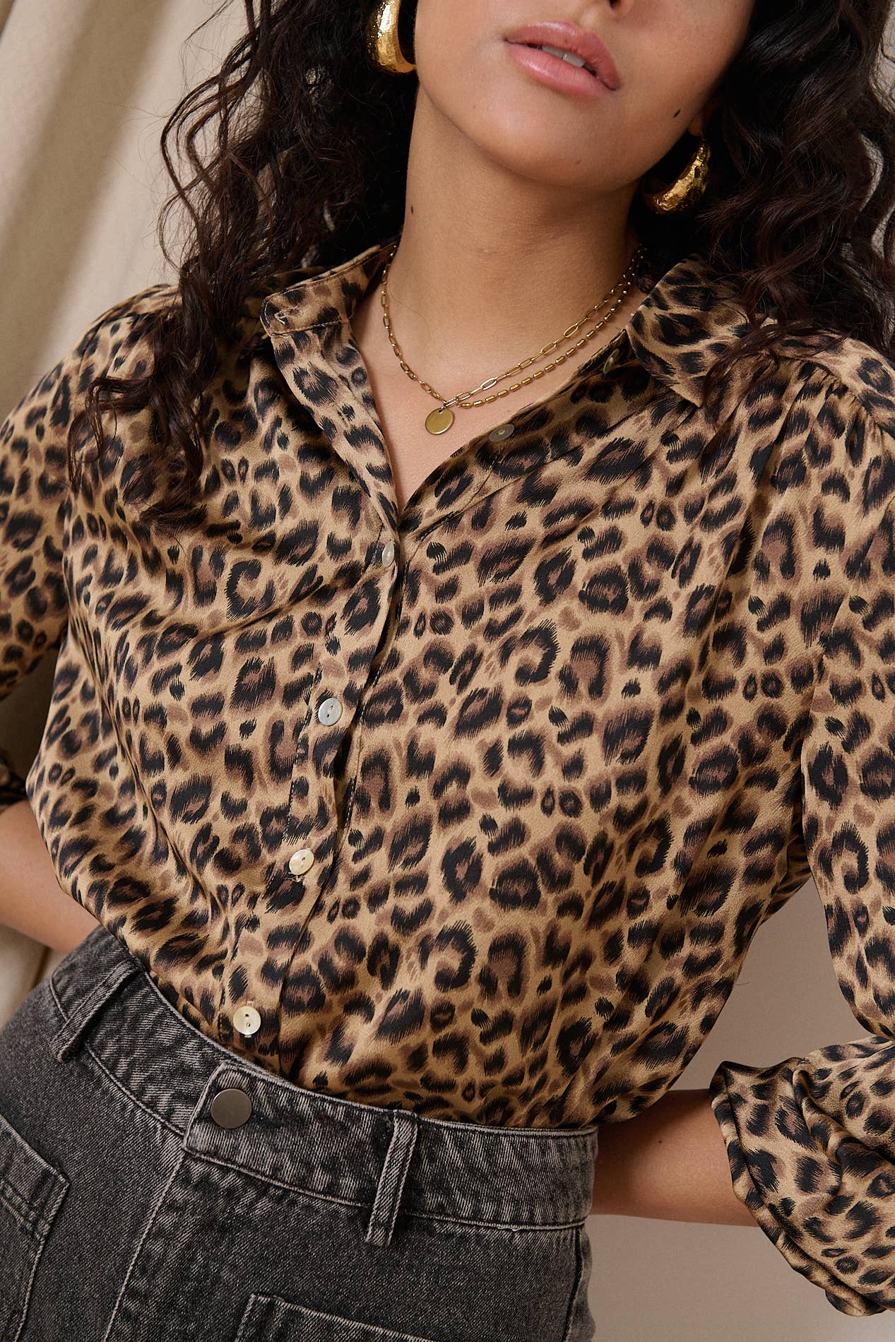 Cindy’s Leopard Shirt