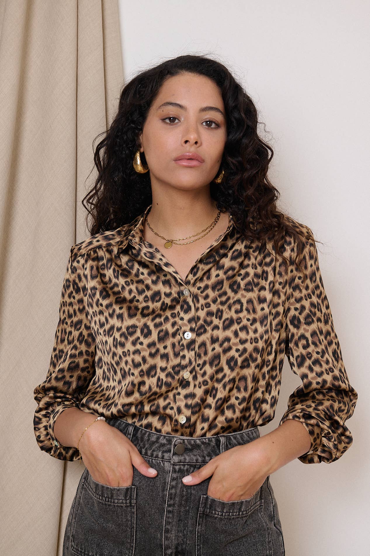 Cindy’s Leopard Shirt