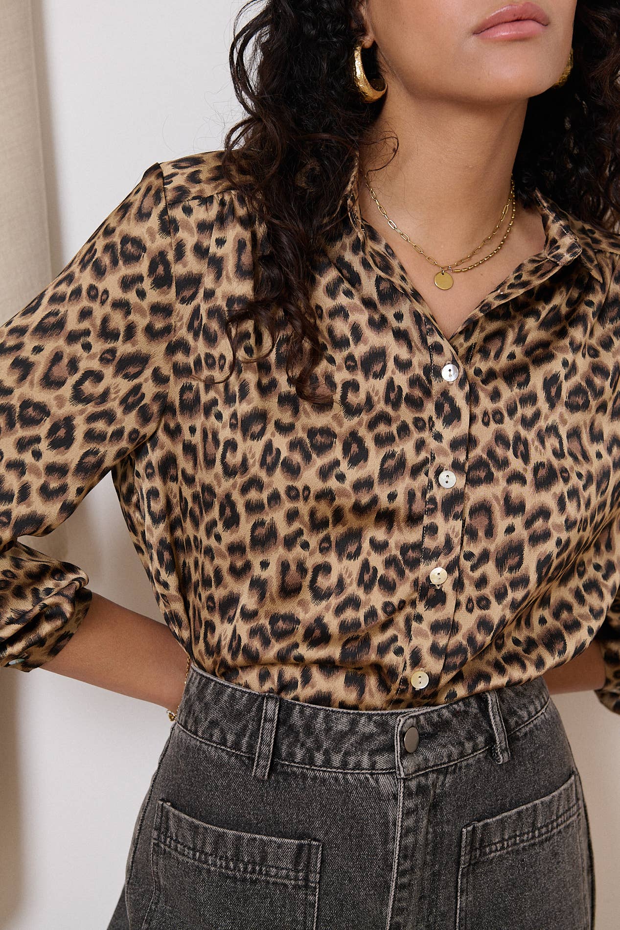 Cindy’s Leopard Shirt